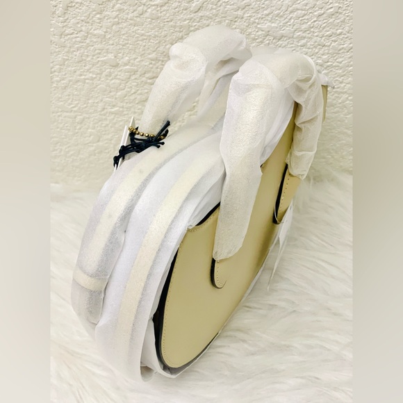 Coach Glovetanned Leather Top Handle Crossbody Bag Chick Chicken CAM58 Moonlight - Picture 12 of 16